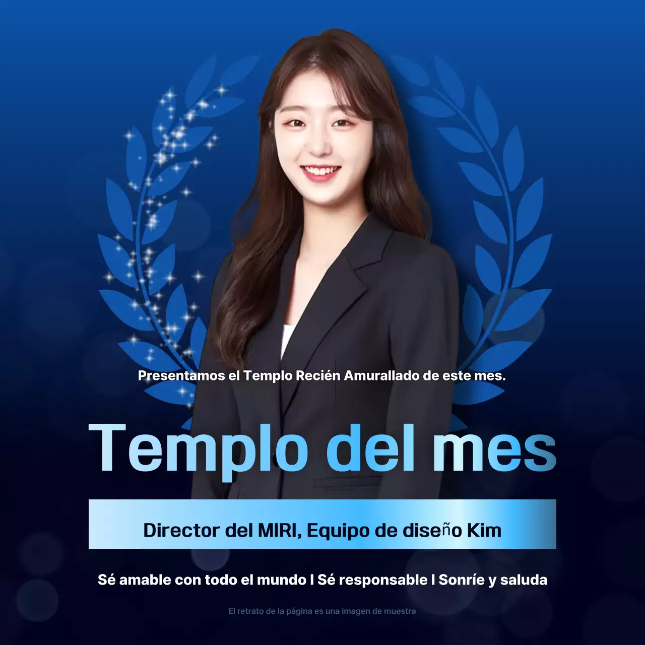 Actos del Día Azul del Trabajo Moderno