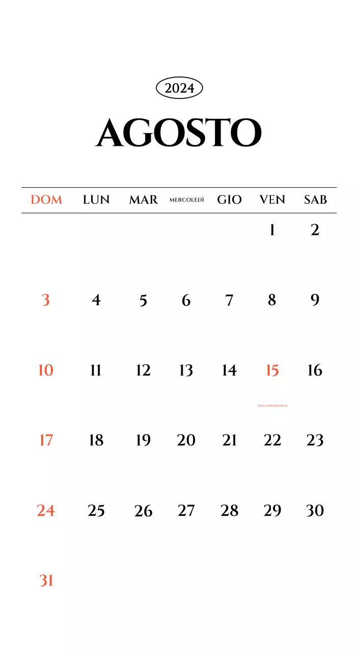 Calendario semplice con concetto di fotografia di viaggio emozionale in bianco e nero