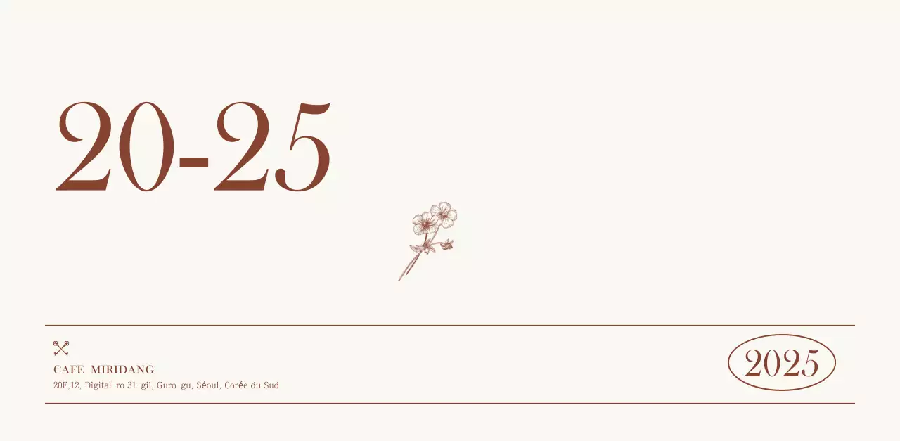 Promouvoir Beige Vintage Cafe