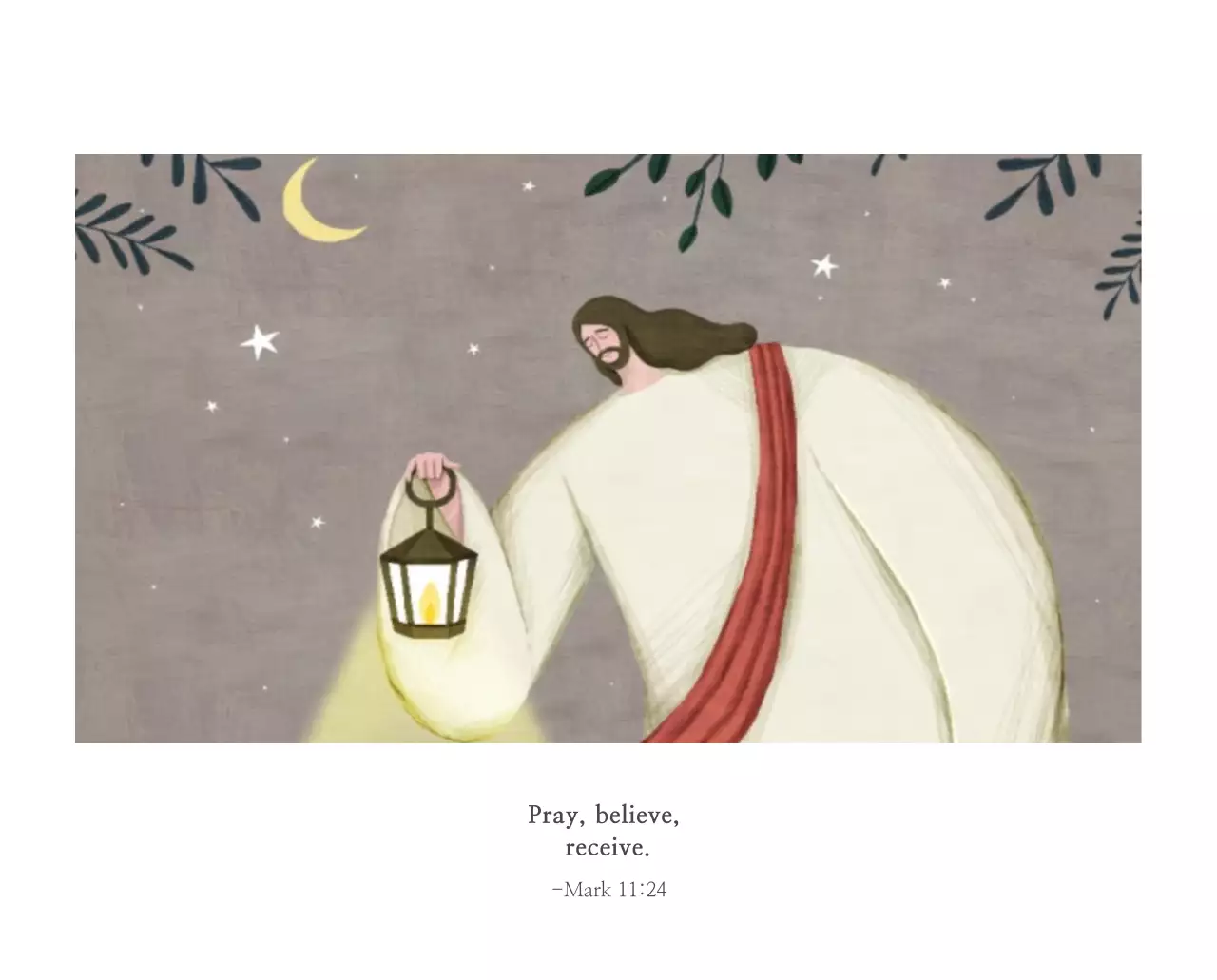 Ilustrasi gereja yang bersih dengan warna pastel