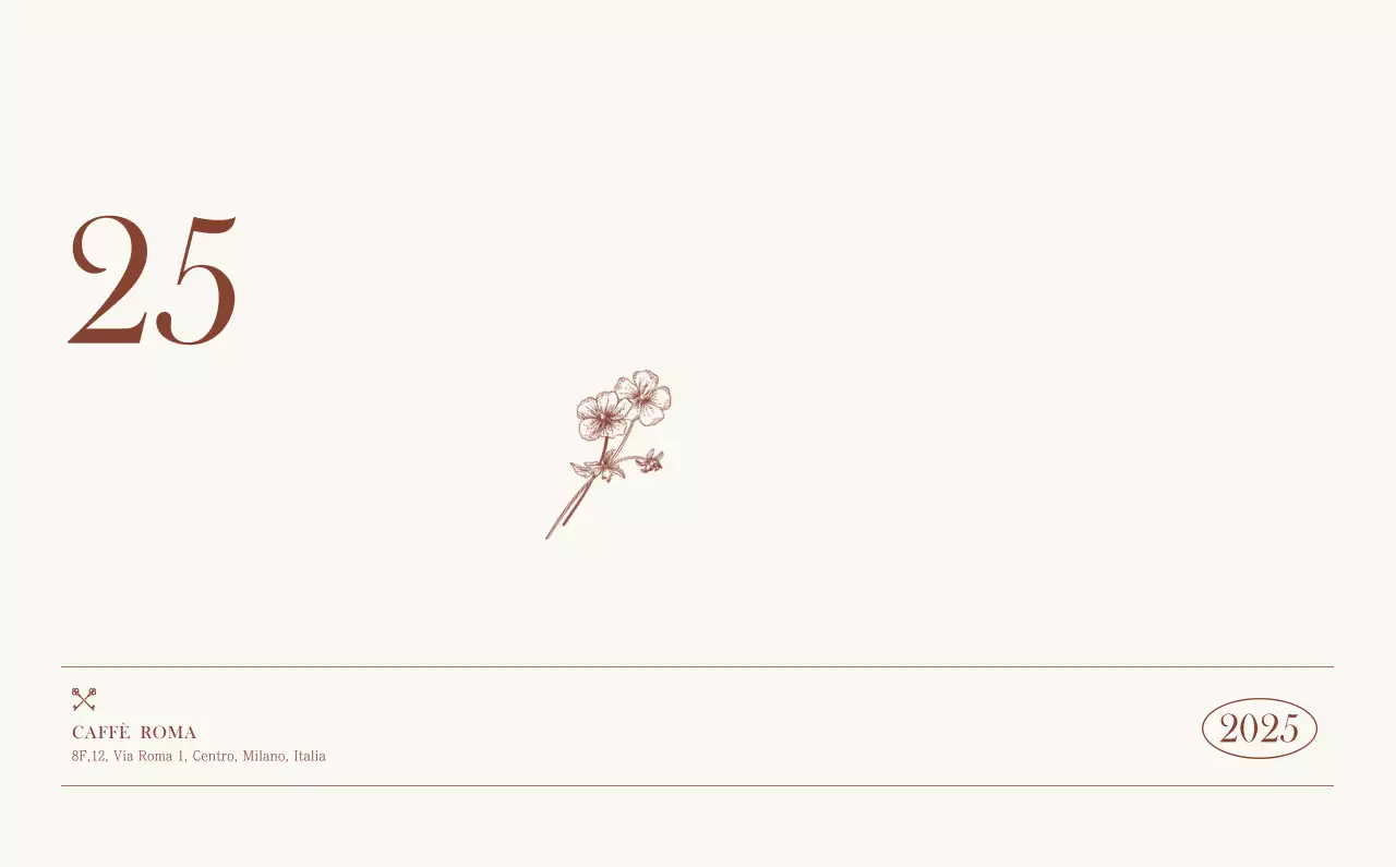 Promuovere il caffè vintage beige