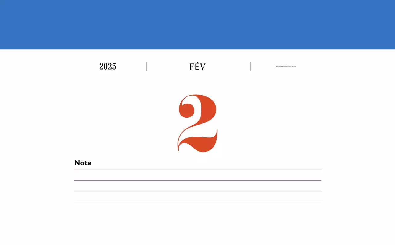 Calendrier de mémoire rétro en rouge