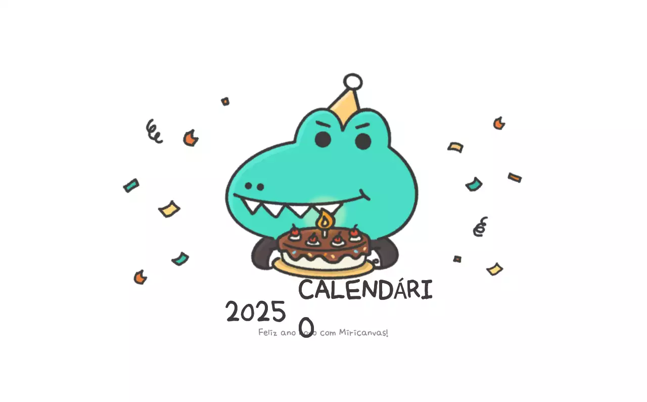 Um calendário com um conceito de ilustração de Ago muito giro