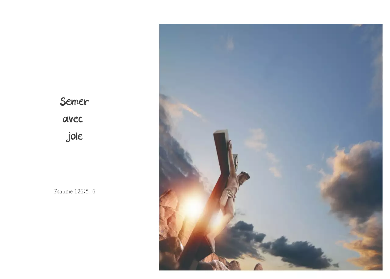 Calligraphie simple Promotion de l'église biblique