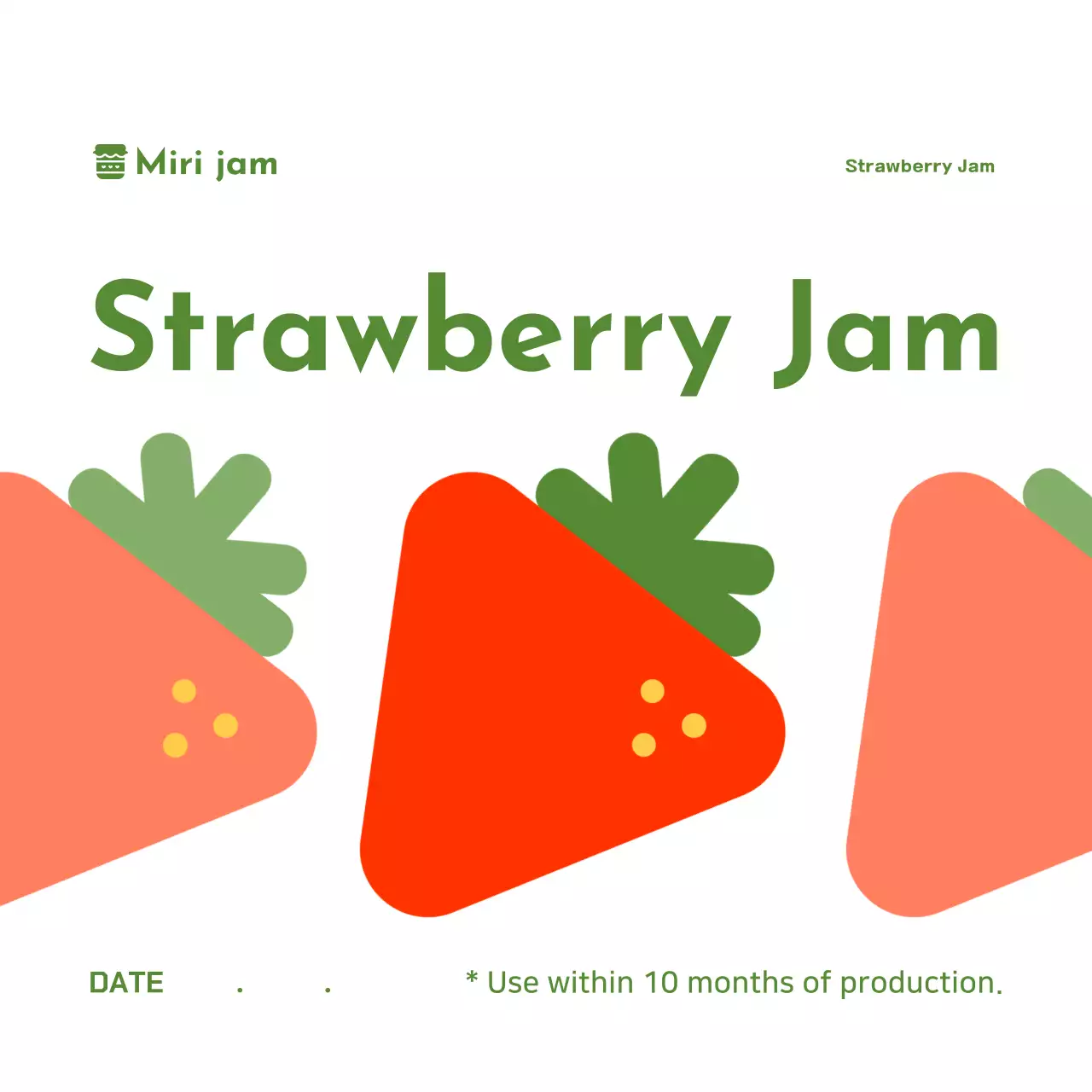 Hangtag Selai Sederhana Biru