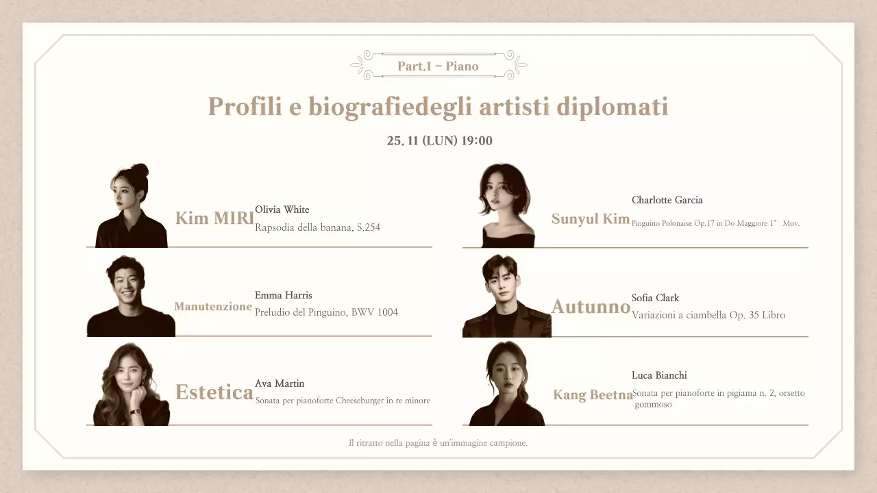 Guida ai concerti di Beige Classical