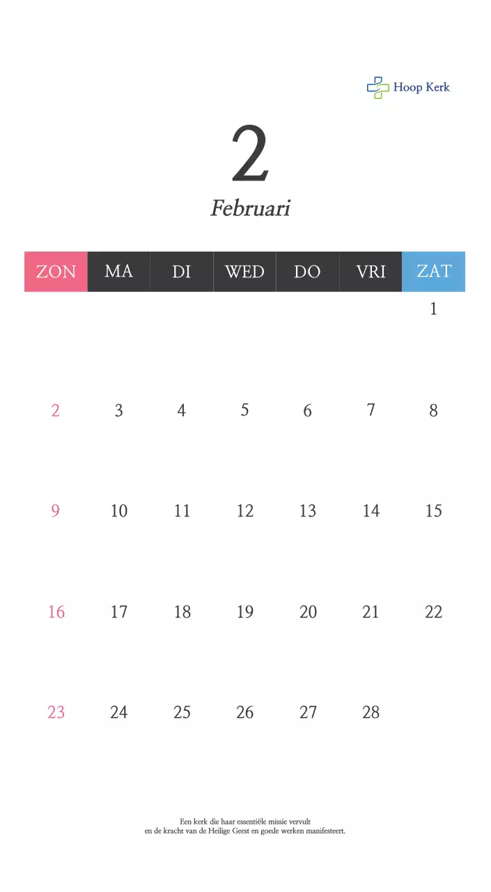 Eenvoudige kalligrafie Bijbel Kerk Promotie