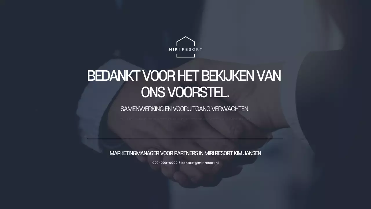 Farang Modern Resort Partnerschapsvoorstel