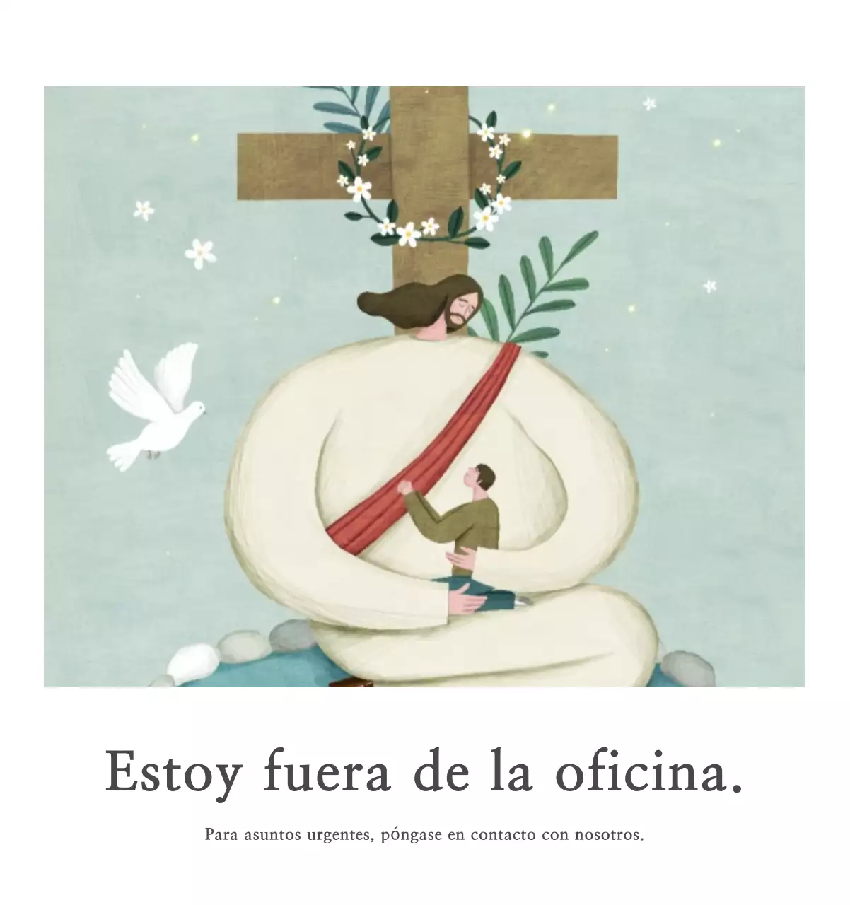 Pastel limpio ilustración iglesia