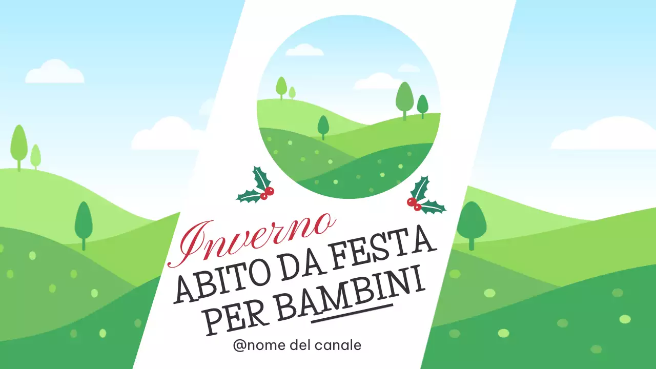 Promozione moda bambini rossa e festosa