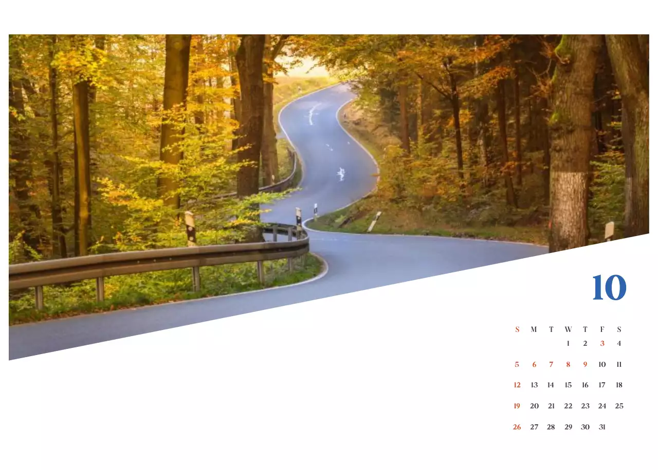 Blauwe moderne ziekenhuiskalender