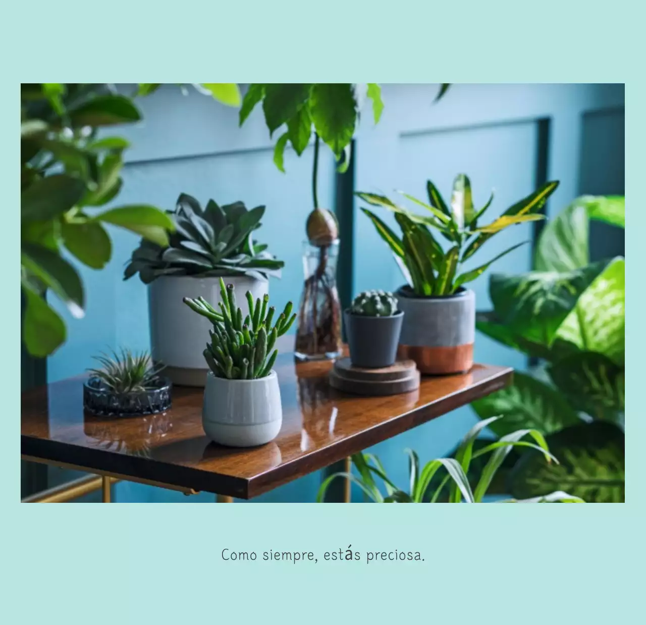 Calendario blanco de naturaleza botánica limpia