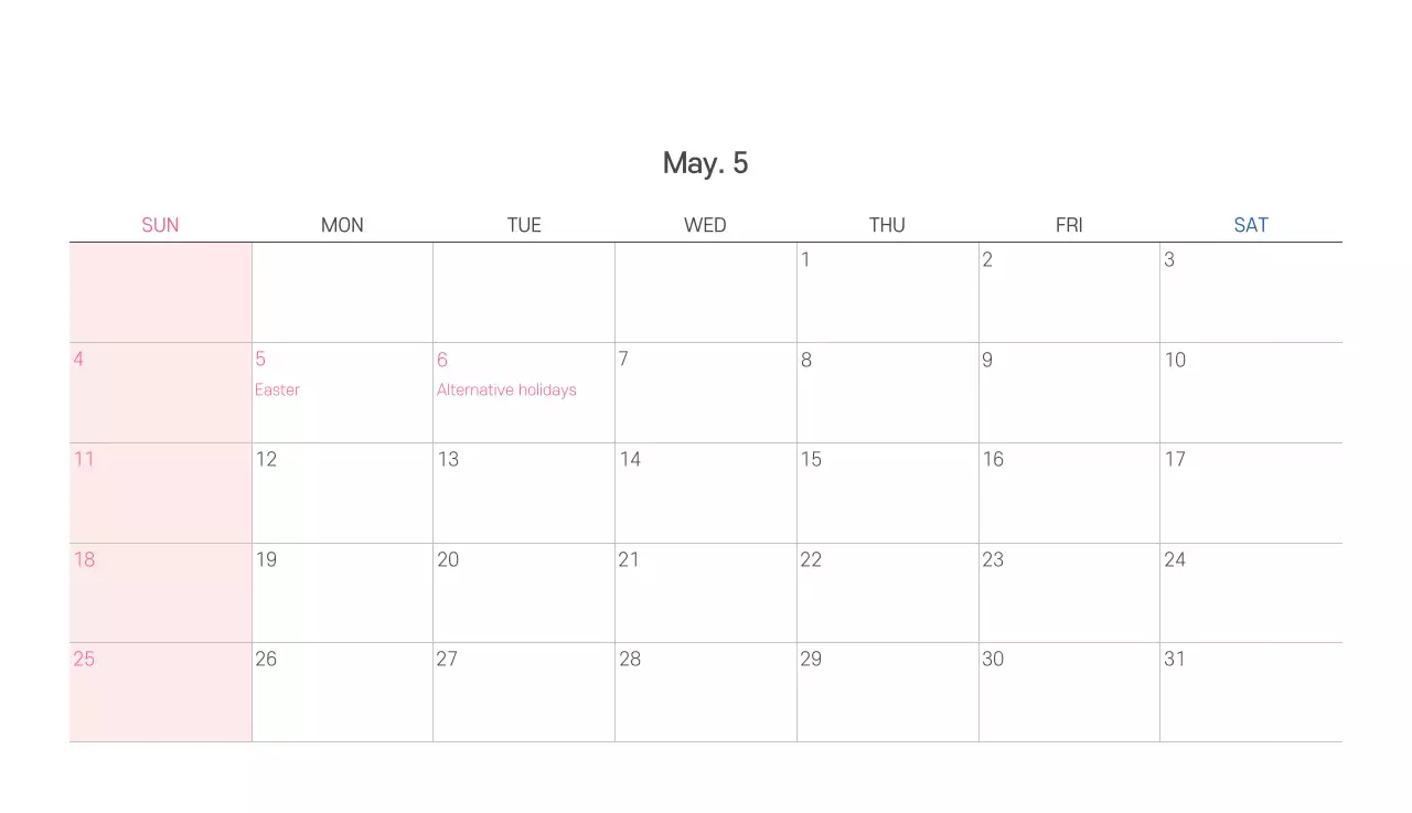 Ilustrasi gereja yang bersih dengan warna pastel