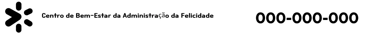 Logótipo preto predefinido Promover centros de bem-estar