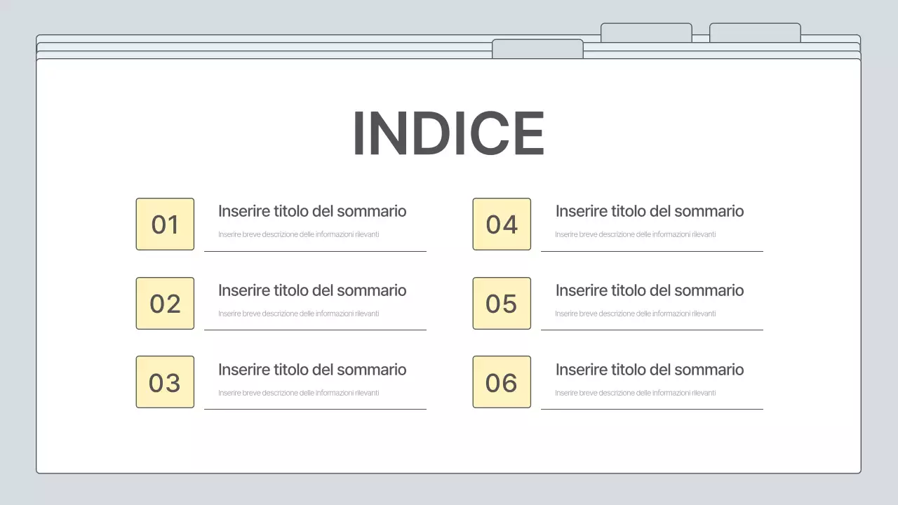 Un business plan semplice e grigio