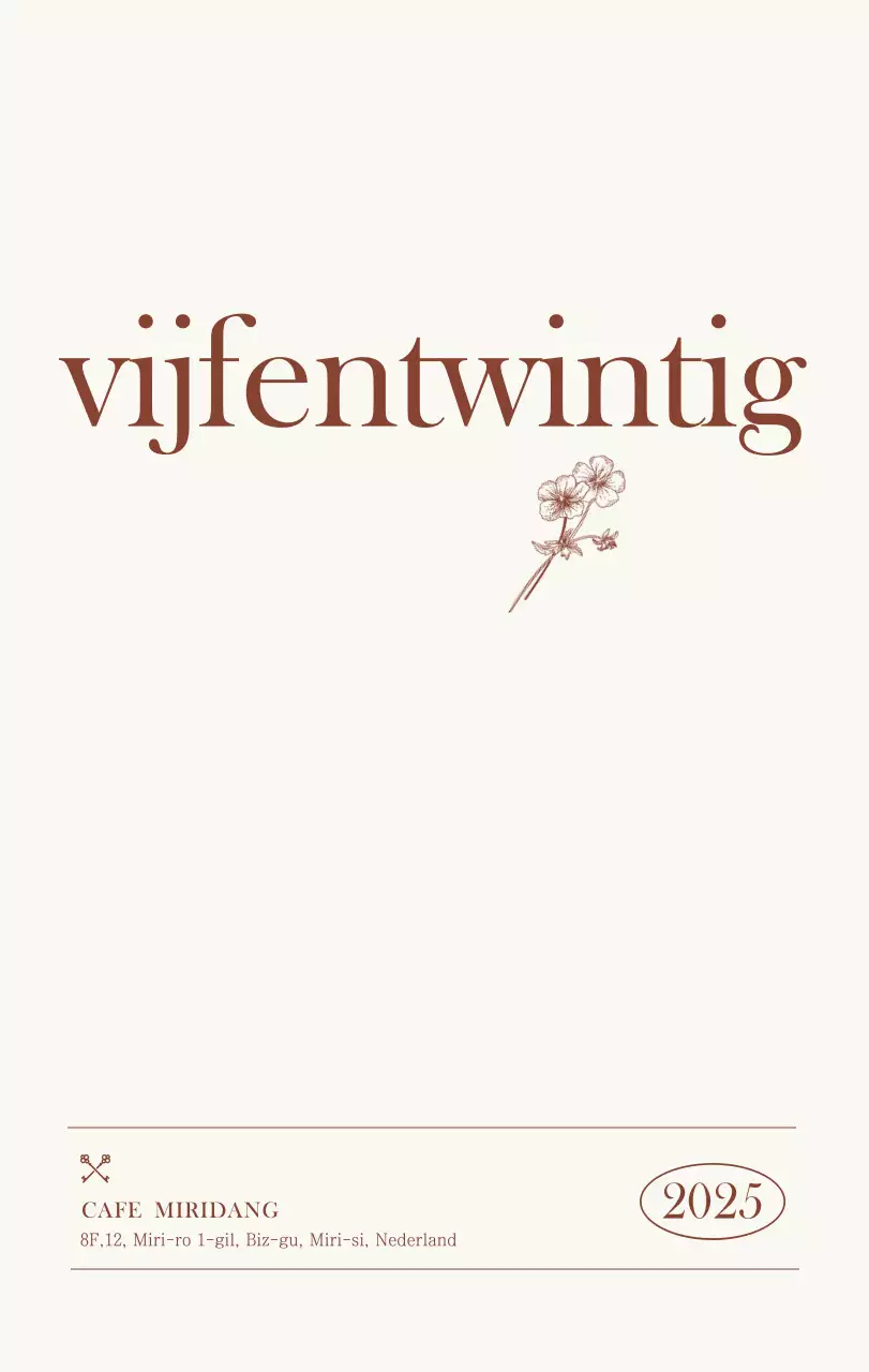 Promote Beige Vintage Café