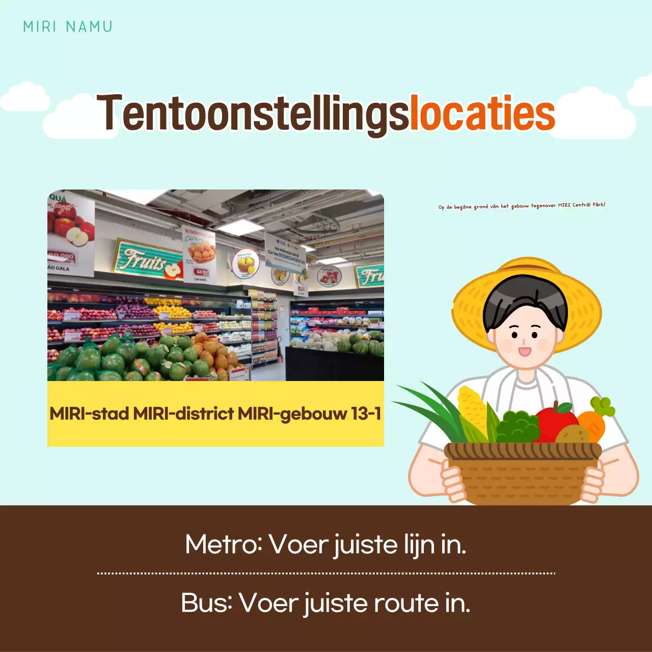 Promotie voor de mooie producten tentoonstelling van de Munt