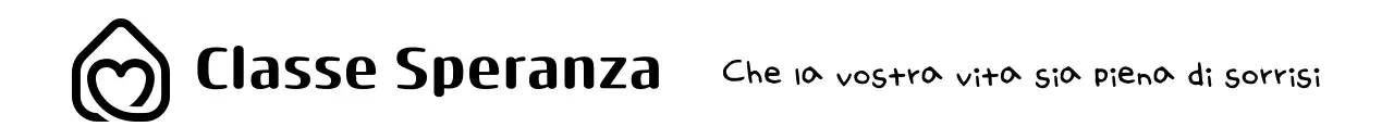 Logo educativo semplice in bianco e nero