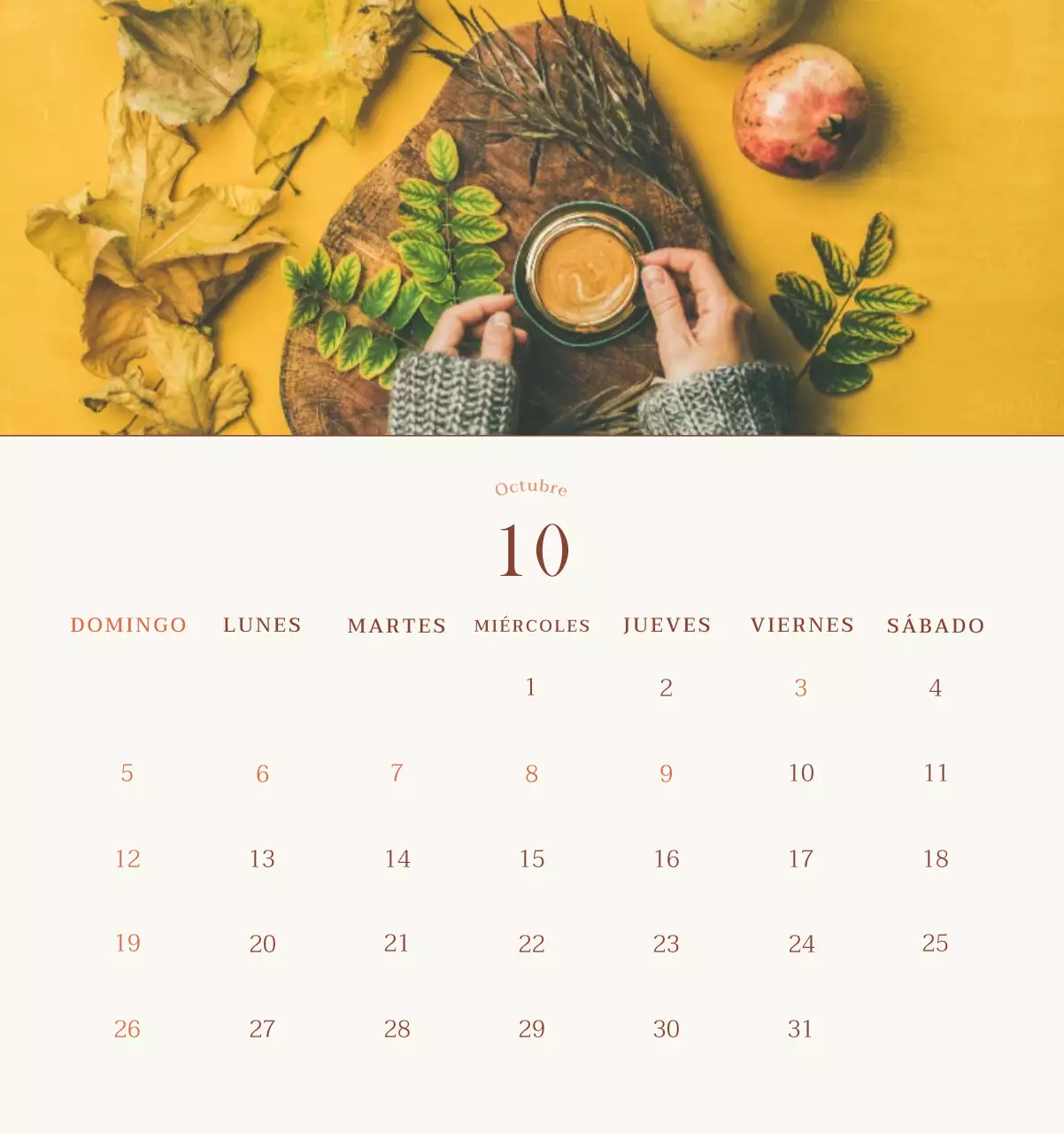 Promover Beige Vintage Cafe