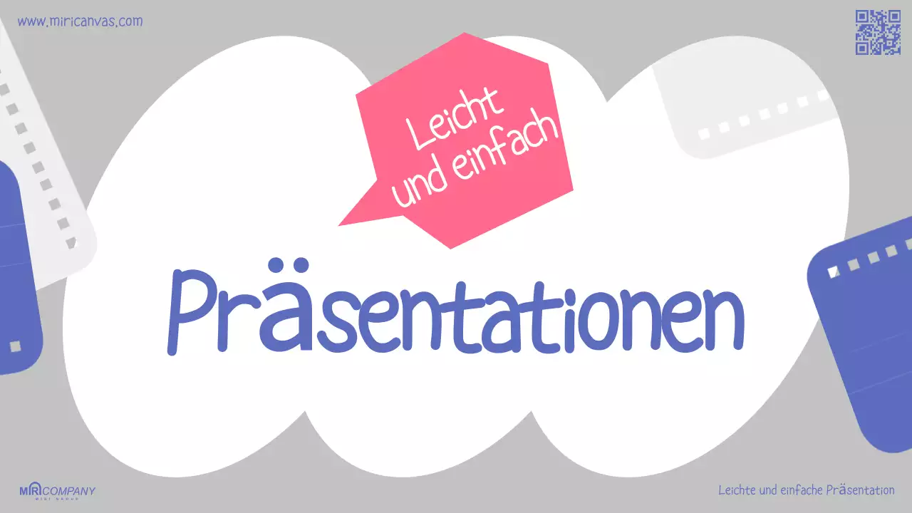 Leitfaden für Blue Simple Presentation