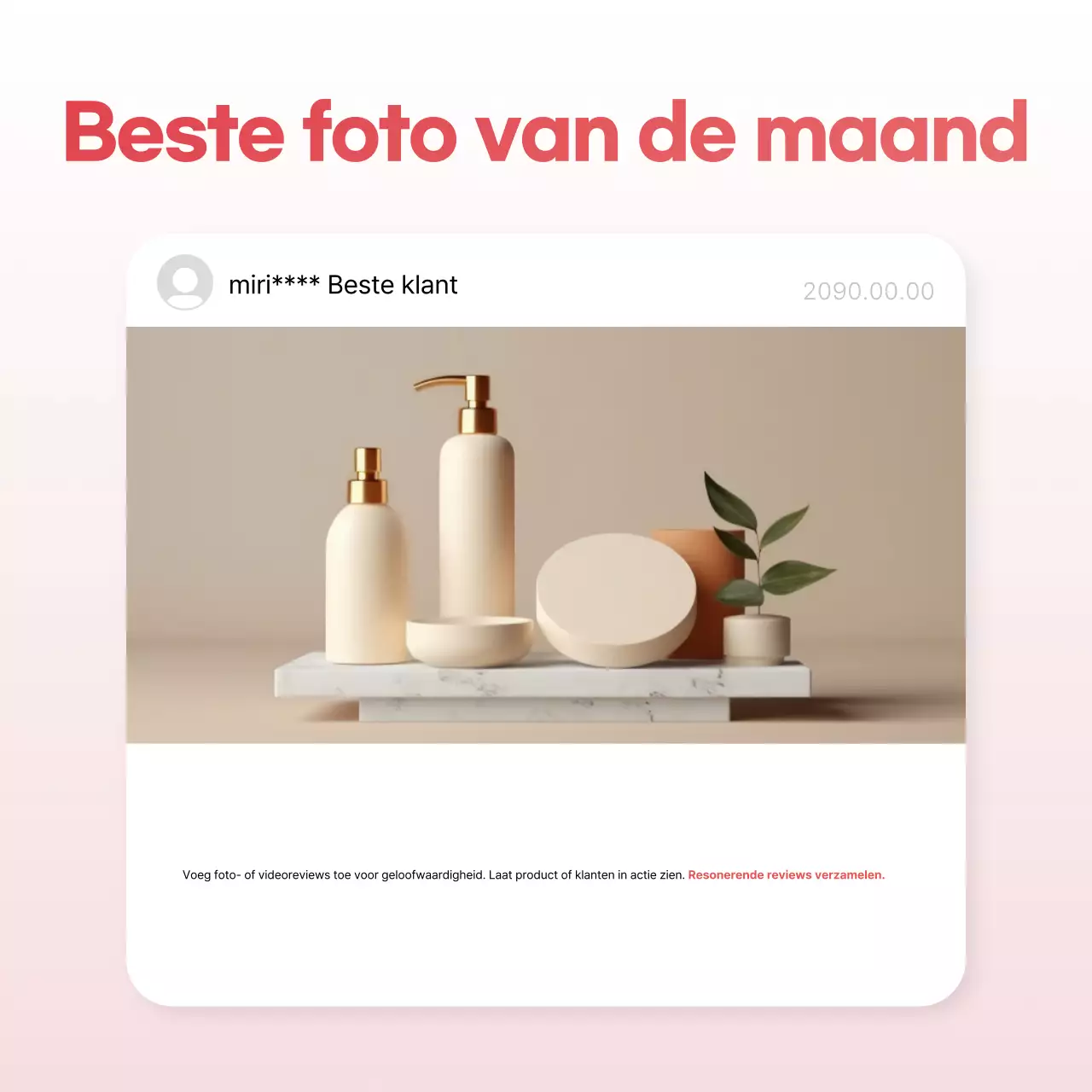 Red Modern Review Promotie