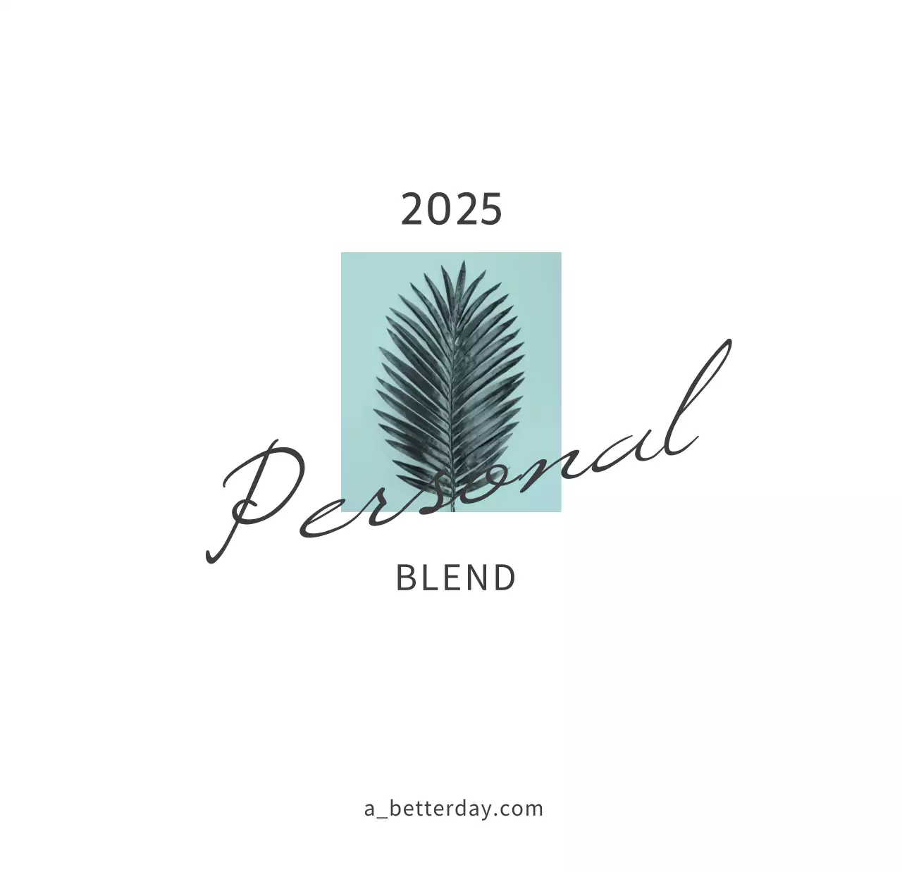 Kalender alam botani putih bersih