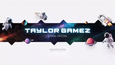 promoción de juegos futuristas blancos