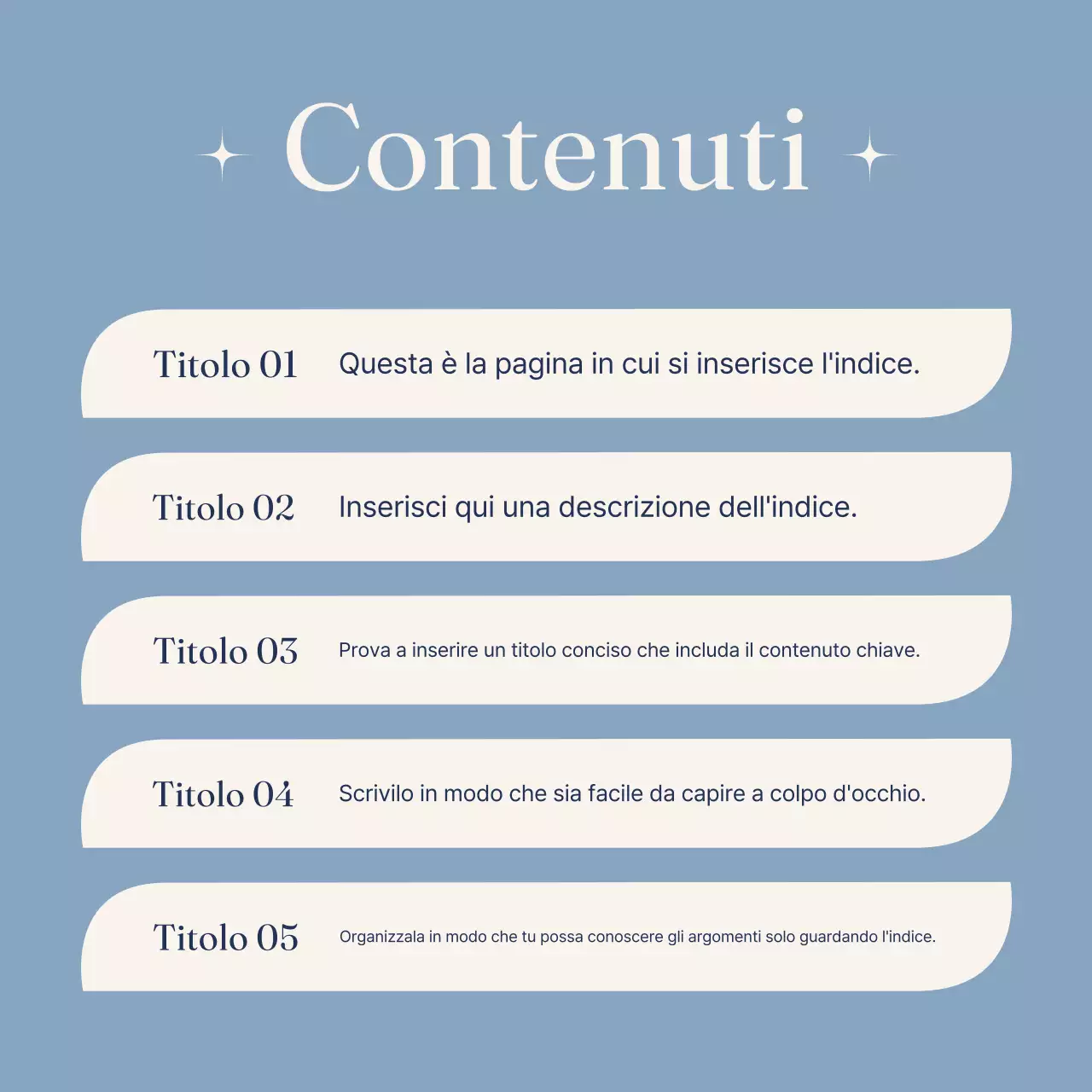 Guida al design minimalista azzurro