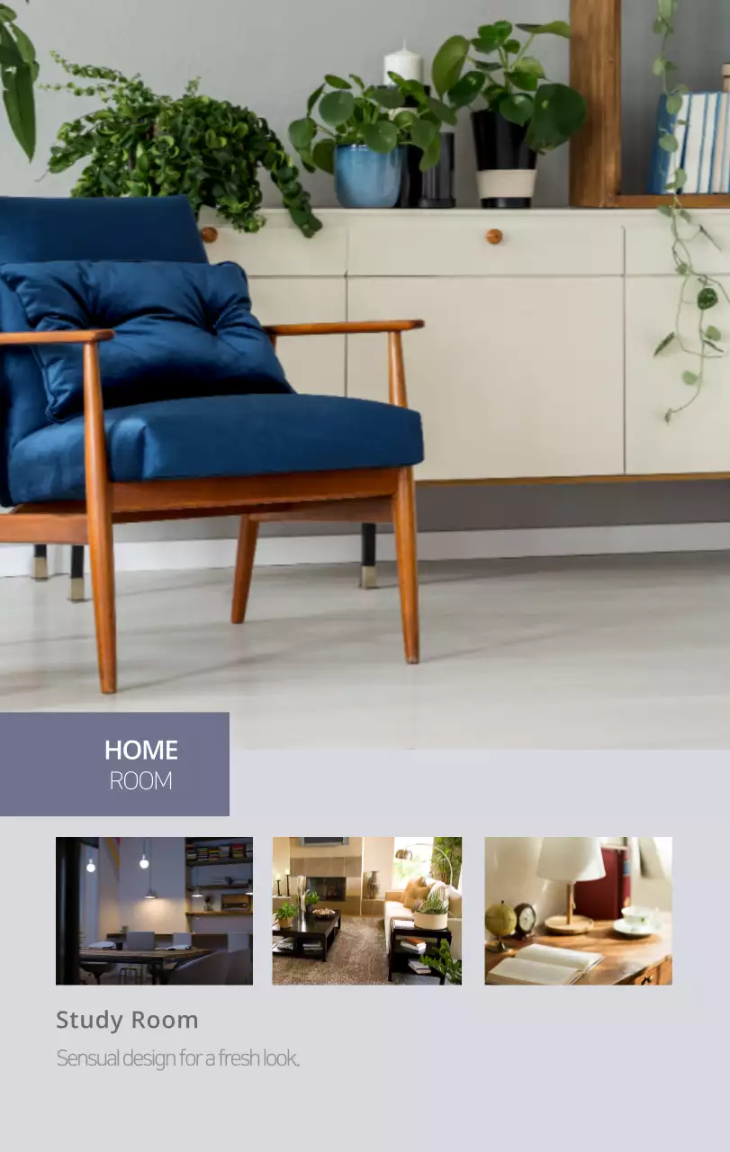 Kalender interior minimalis berwarna krem