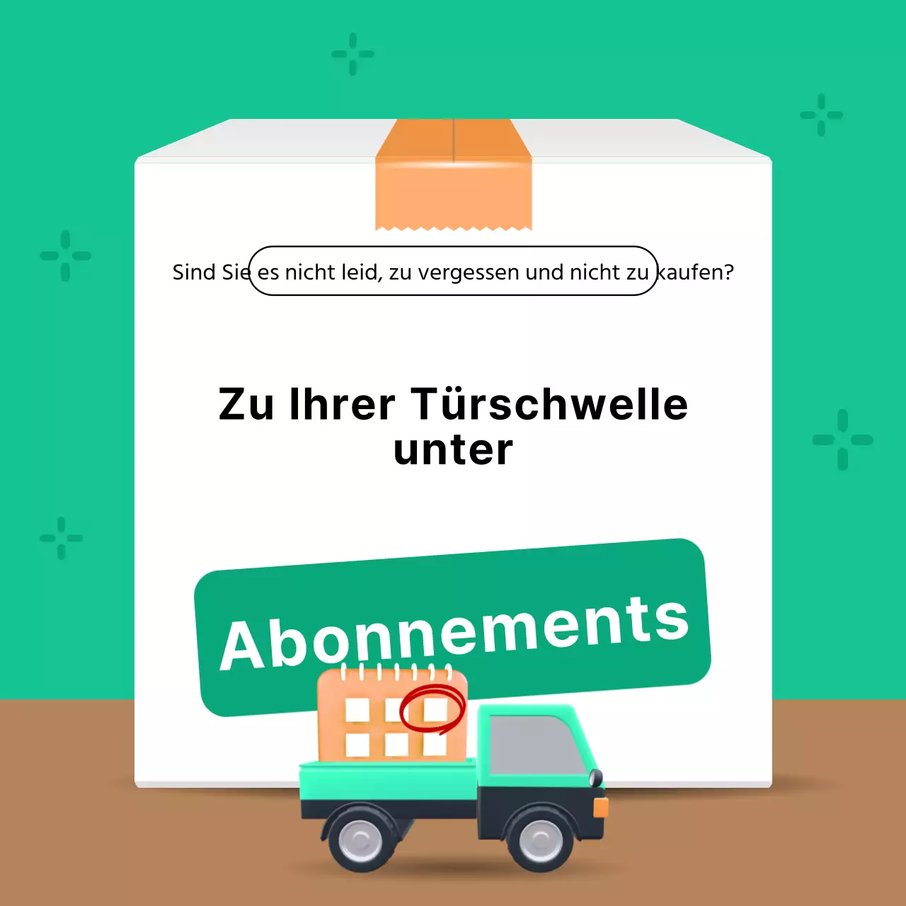 Mint Einfache Abo-Anzeigen