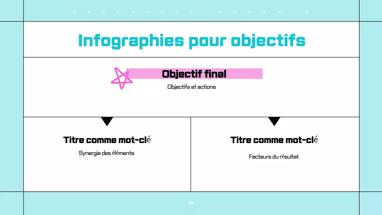 Présentations claires et faciles à éditer en blanc et bleu clair