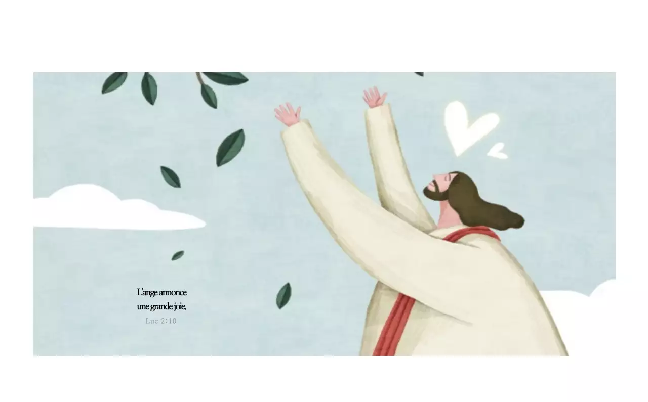 Illustration pastel de l'église