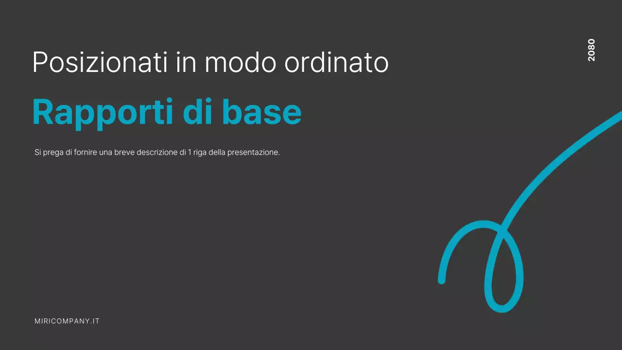 Rapporti grigi e puliti