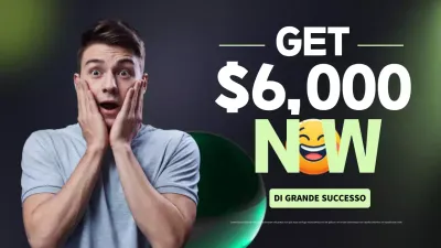 pubblicità di finanza verde moderna