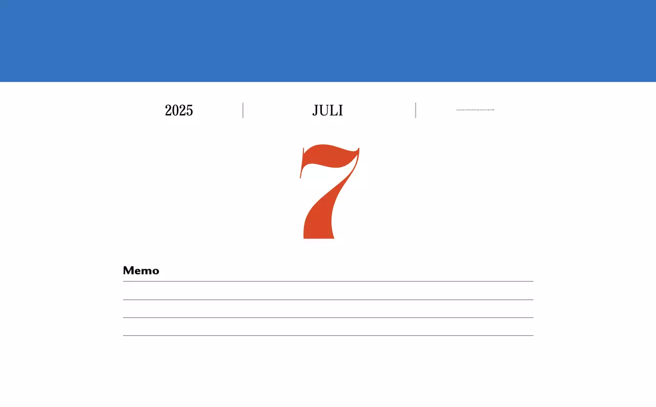 Retro concept memory kalender in rood