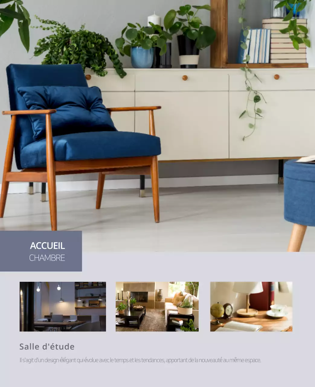 Calendrier intérieur minimaliste beige