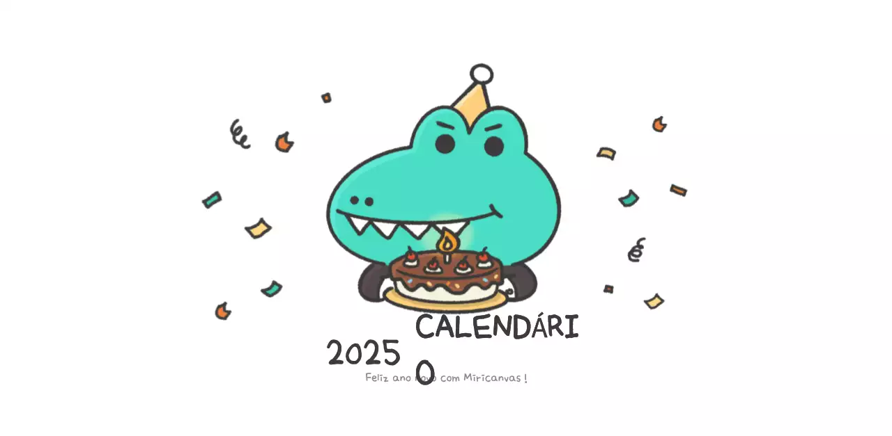Um calendário com um conceito de ilustração de Ago muito giro