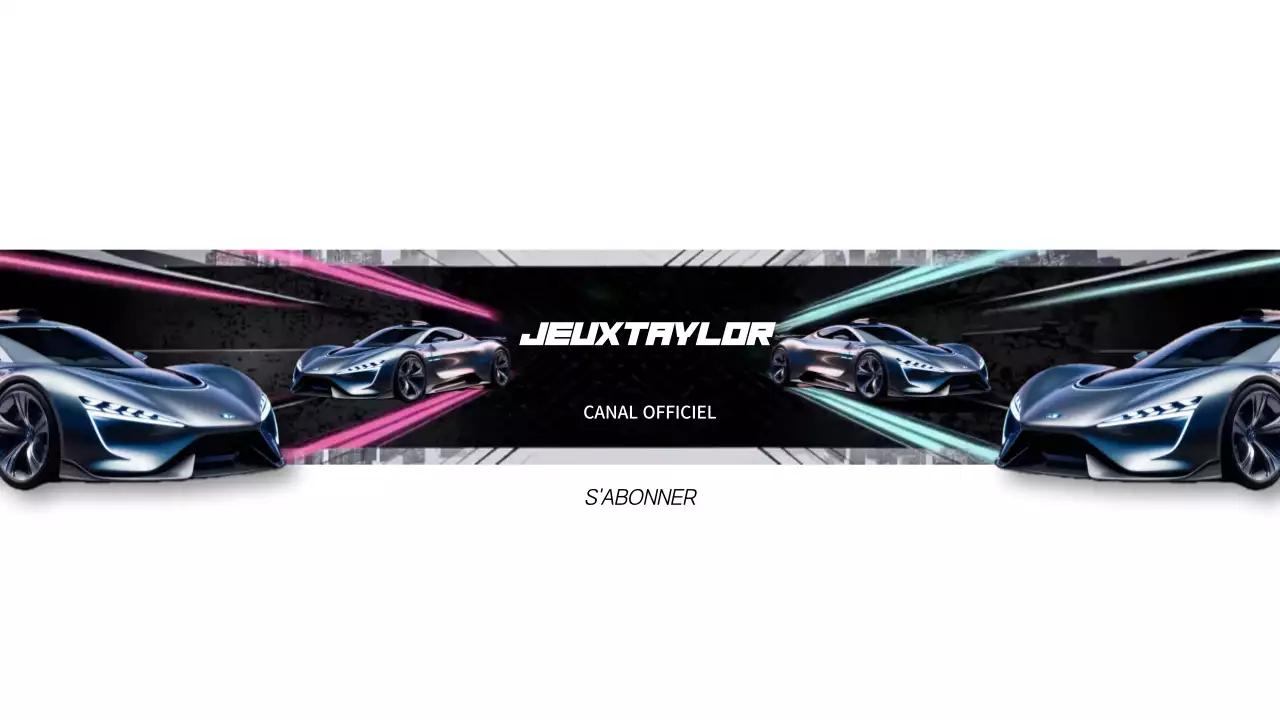 publicité pour les jeux modernes en néon