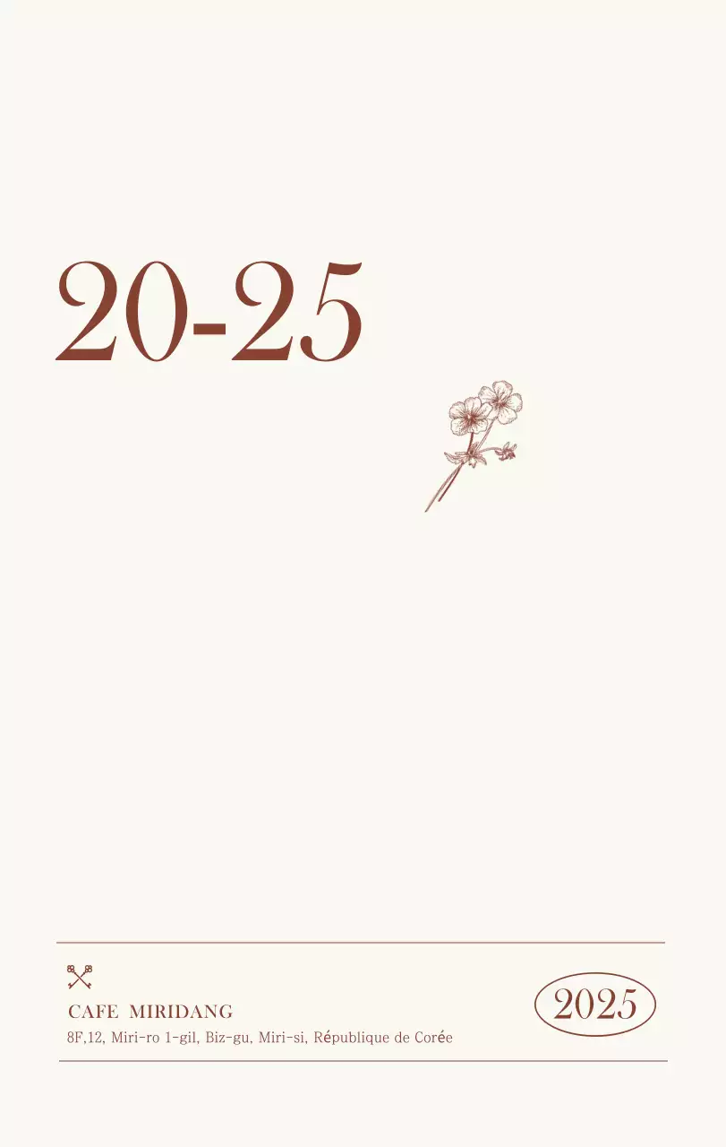 Promouvoir Beige Vintage Cafe