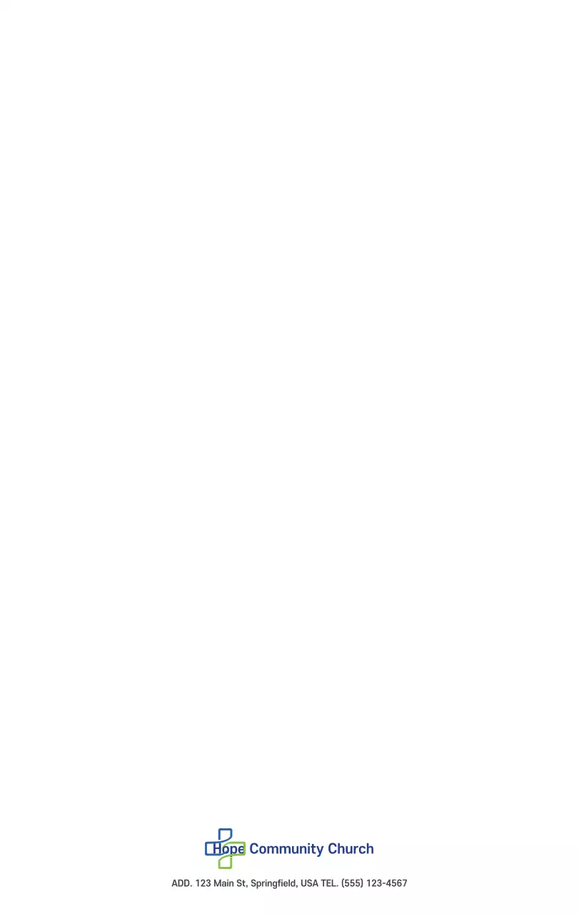 Ilustrasi gereja yang bersih dengan warna pastel