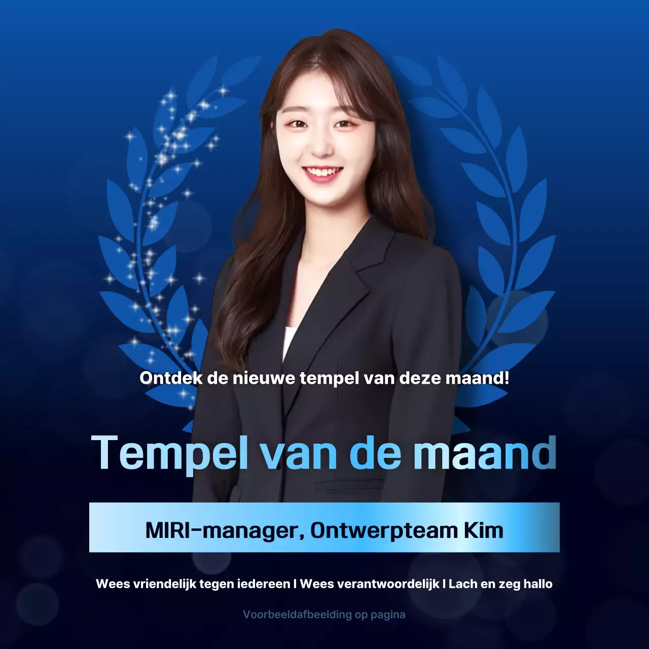 Evenementen in het kader van de Blauwe Dag van de Moderne Werkplek