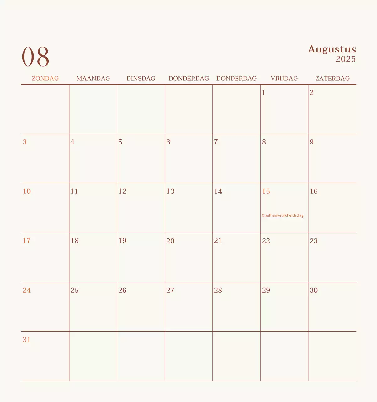 Promote Beige Vintage Café