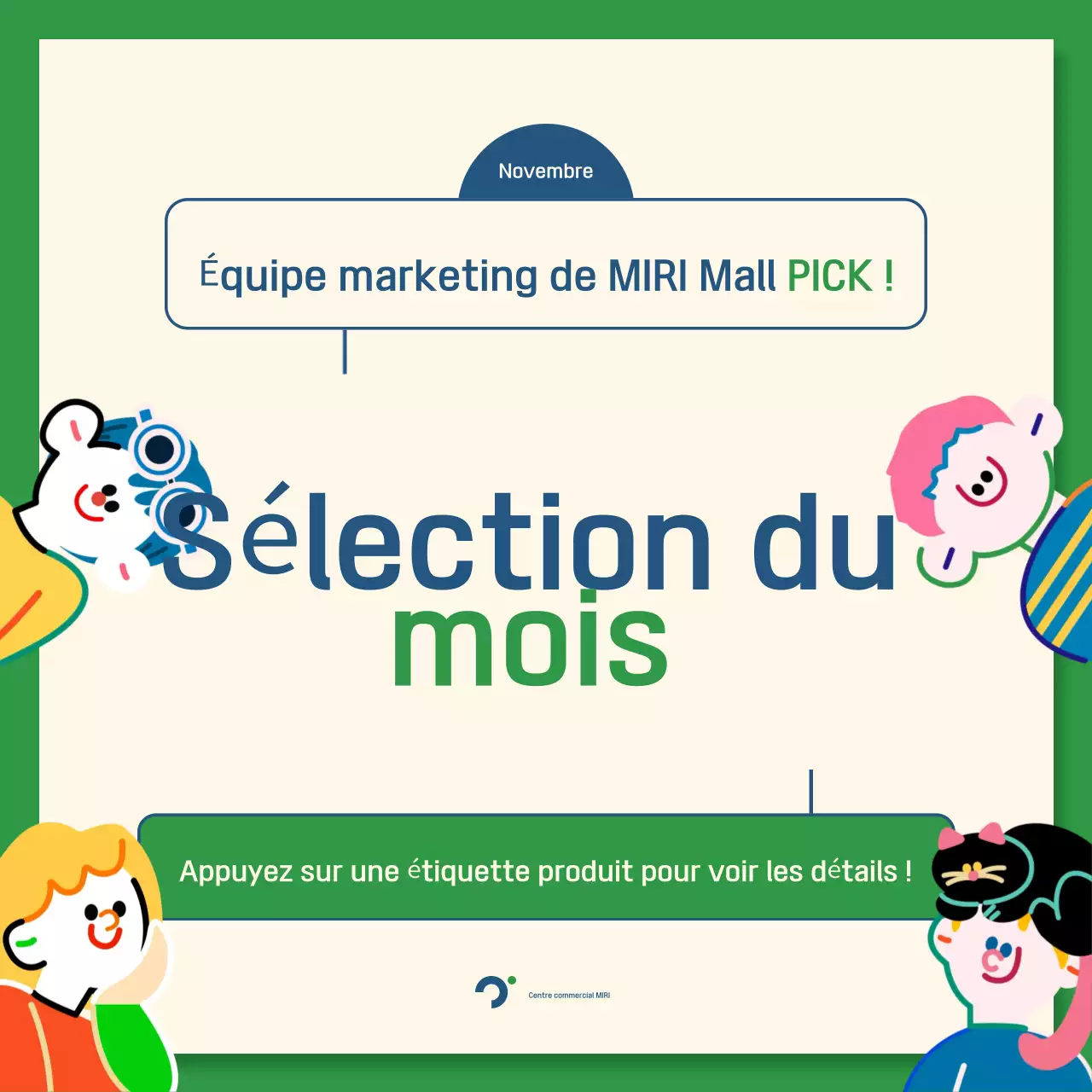 Un guide de choix kitsch en bleu marine et vert