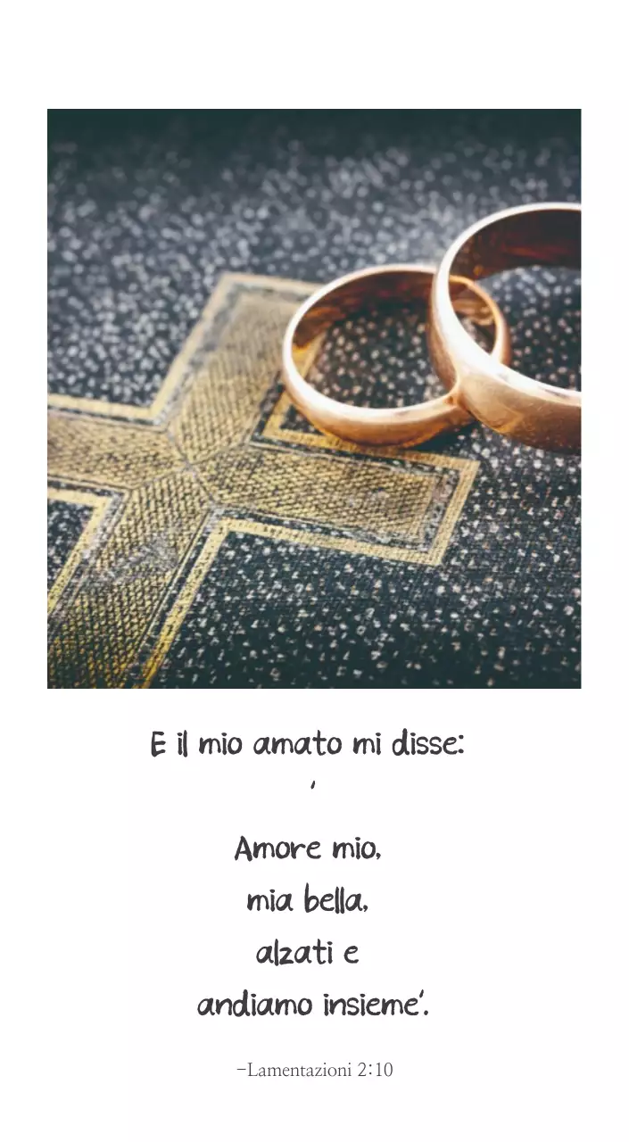 Promozione della chiesa biblica in calligrafia semplice