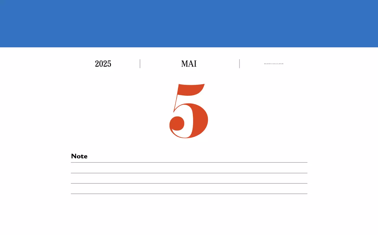 Calendrier de mémoire rétro en rouge