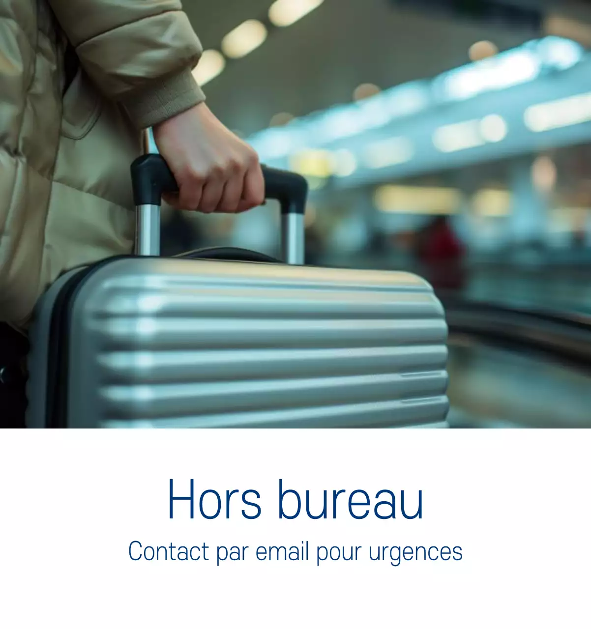 Calendrier promotionnel d'hôpital simple blanc marine