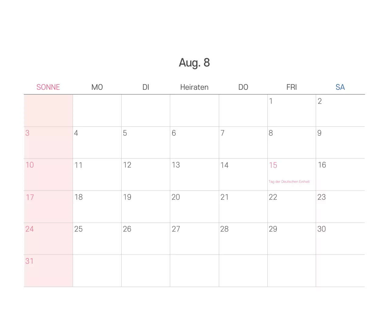 Pastell saubere Illustration Kirche