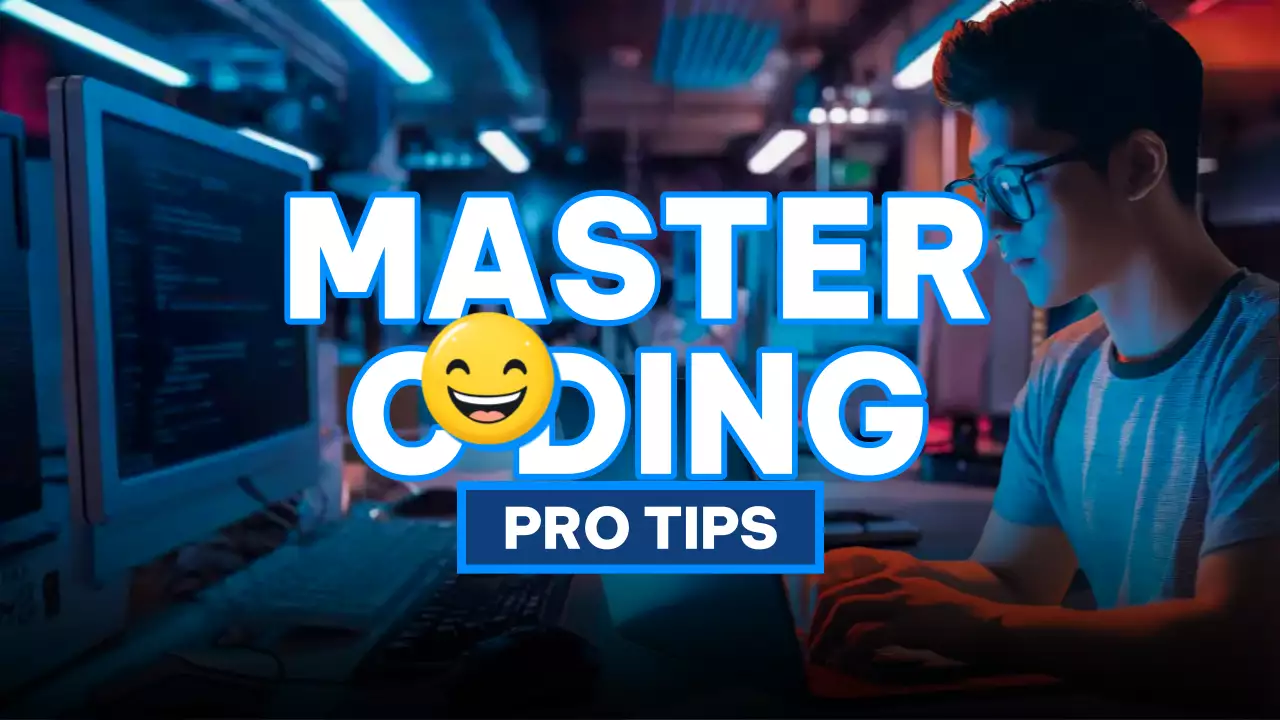 blauwe moderne codeerhandleiding