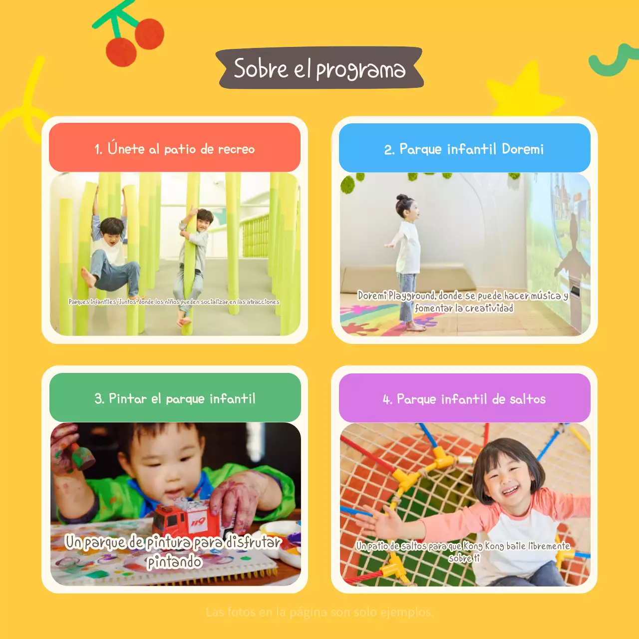 Promoción de los acogedores cafés infantiles de Ivory