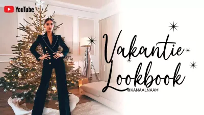 Witte elegante modegids